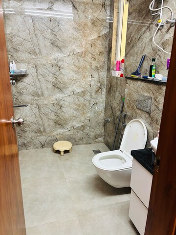 Bathroom in 3 BHK Builder Floor at MVL IPark, Sector 15 – for Rent