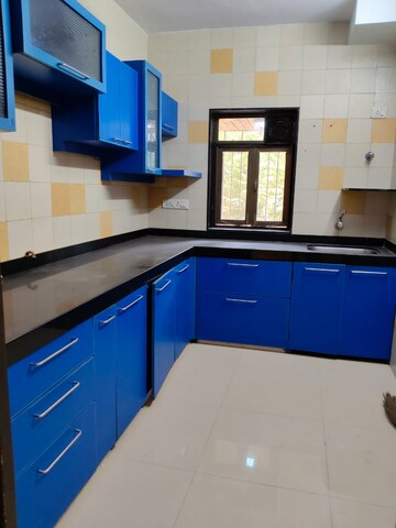 Kitchen in 3 BHK Apartment at Ajmera Beverly Hills and Royal Empire, Andheri West – for Rent