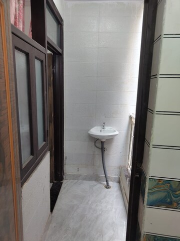 Bathroom in 1 BHK Builder Floor at New Ashok Nagar – for Rent