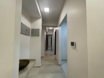 Building Lobby in 3 BHK Apartment at Omkar Alta Monte, Malad East – for Rent