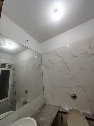 Bathroom in 3 BHK Apartment at Omkar Alta Monte, Malad East – for Rent