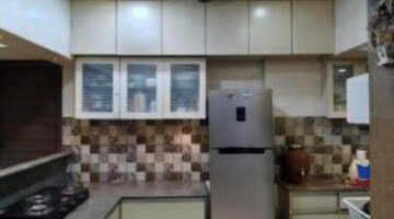 Kitchen in 2 BHK Apartment at Radhika Residency Tilak Nagar, Tilak Nagar – for Rent