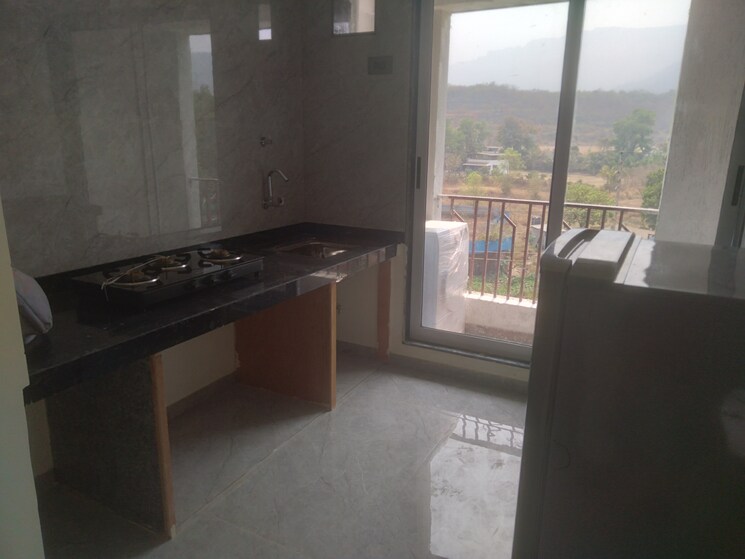 Kitchen, om-ved-heights 1 Bedroom 550 Sq.Ft. Apartment In Shirgaon Thane 8421205