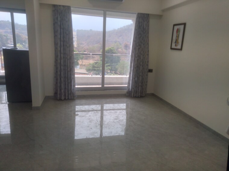 Living Room, om-ved-heights 1 Bedroom 550 Sq.Ft. Apartment In Shirgaon Thane 8421205