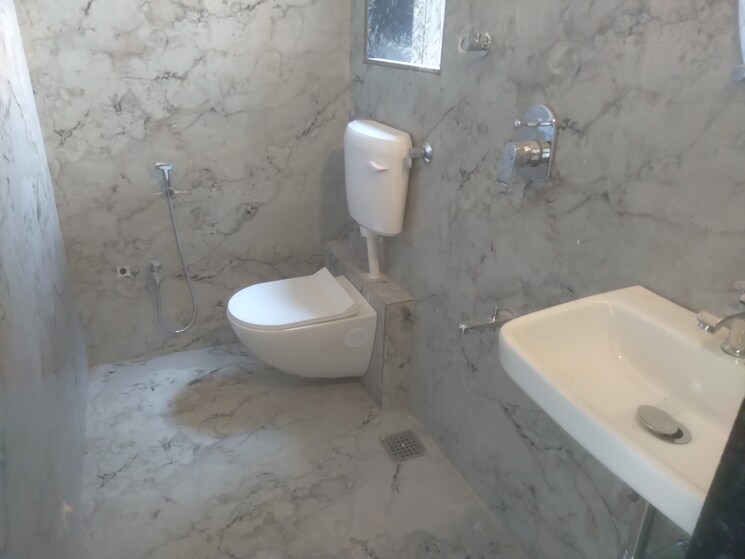 Bathroom, om-ved-heights 2 Bedroom 625 Sq.Ft. Apartment In Shirgaon Thane 8421222
