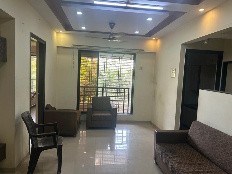 Living Room, nakshatra-apartment-jambali 2 Bedroom 750 Sq.Ft. Apartment In Jambli Naka Thane 8421349