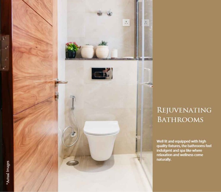 Bathroom, jms-the-nation 2.5 Bedroom 1160 Sq.Ft. Apartment In Sector 95 Gurgaon 8421343