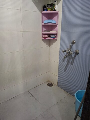 Bathroom in 1 BHK Apartment at Mahape – for Rent