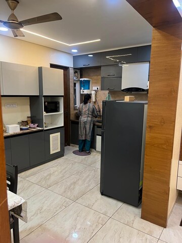 Living Room in 3 BHK Apartment at Zundal – for Rent