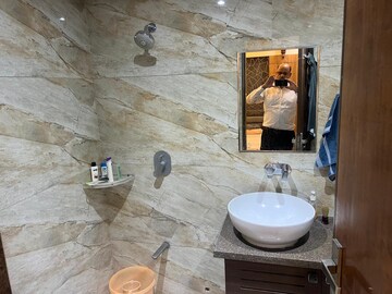 Bathroom in 3 BHK Apartment at Zundal – for Rent