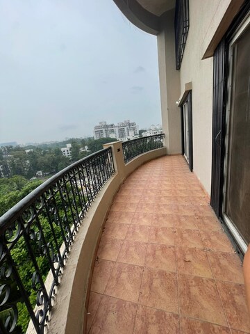 Balcony in 3 BHK Apartment at Kumar Sophronia, Kalyani Nagar – for Rent
