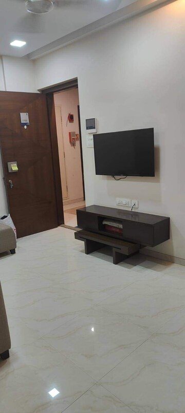 Living Room in 2 BHK Apartment at JP Unity Tower, Lower Parel – for Rent