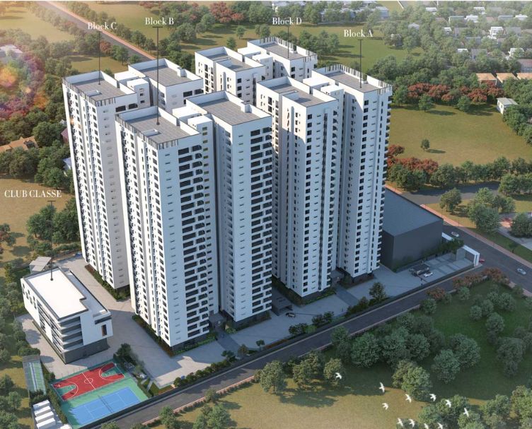 2 BHK 1270 Sq.Ft. Apartment in Vasavi Lake City