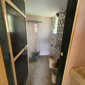 Bathroom in 2 BHK Apartment at Umadeep Society, Titwala – for Sale
