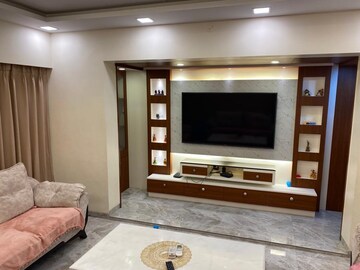 Living Room in 4 BHK Apartment at Ansal Heights, Worli – for Sale