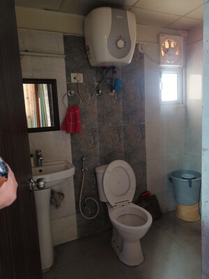 Bathroom in 2 BHK Apartment at Galaxy Royale, Gaur City 2  – for Sale