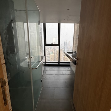 Bathroom in 4 BHK Apartment at Rustomjee Crown, Gokhale Road – for Rent