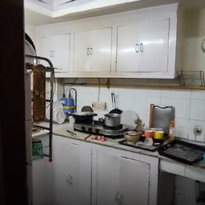 Kitchen in 2 BHK Builder Floor at Dayanand Colony – for Sale