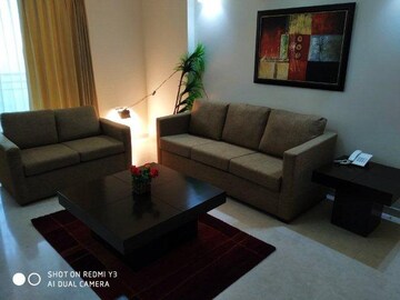 Living Room in 3 BHK Apartment at DLF Park Place, Sector 54 – for Rent