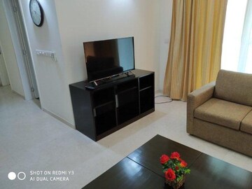 Living Room in 3 BHK Apartment at DLF Park Place, Sector 54 – for Rent