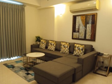 Living Room in 3 BHK Apartment at DLF Park Place, Sector 54 – for Rent