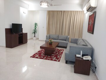 Living Room in 4 BHK Apartment at DLF Park Place, Sector 54 – for Rent