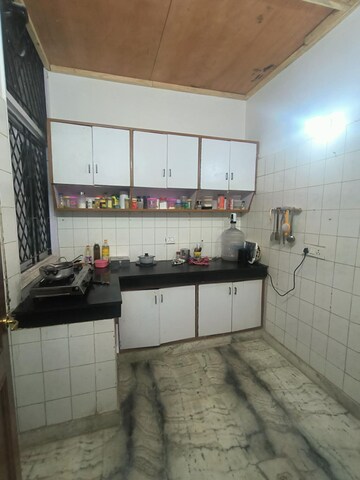 Kitchen in 2 BHK Builder Floor at Malviya Nagar – for Rent