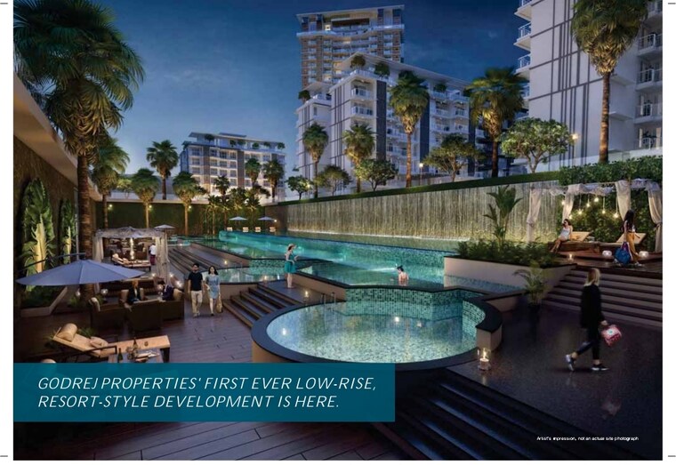 Swimming Pool, godrej-bliss 4 Bedroom 3198 Sq.Ft. Apartment In Sector 150 Noida 8422025