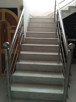 Staircase in 4 BHK Villa at Sonakshi Dream Township, Joka – for Sale