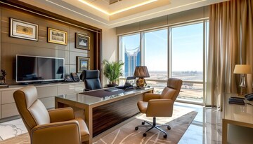 Team Area in  Office Space at Alphathum, Sector 90 – for Rent