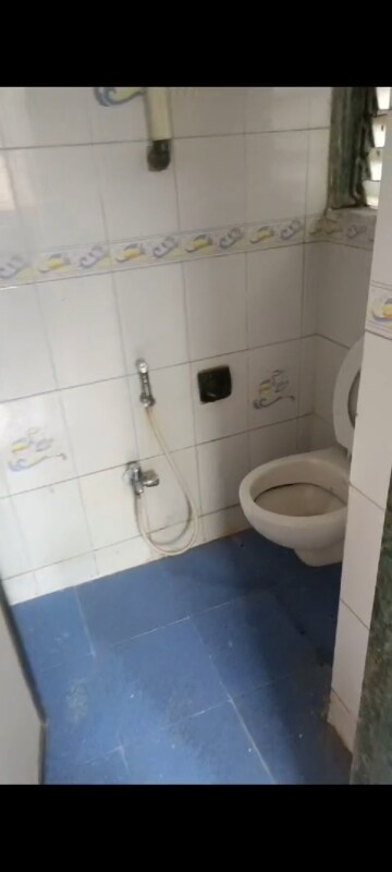 Bathroom in 1 BHK Apartment at Audumber CHS, Goregaon West – for Rent