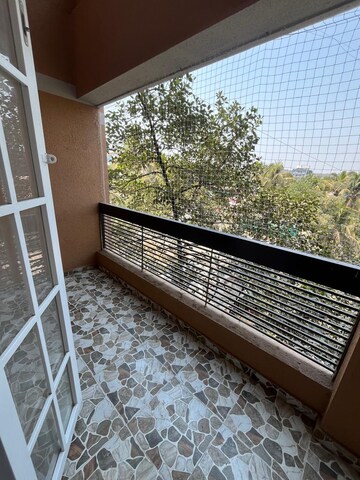 Balcony in 2 BHK Apartment at Ashwamedh Sulochan Park, Kothrud – for Rent