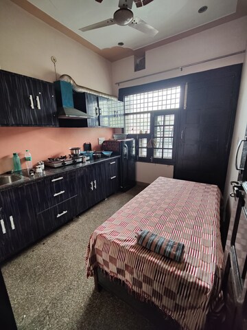 Bedroom in 1 RK Builder Floor at Sector 15 – for Rent