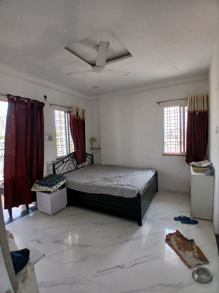 Master Bedroom, narendra nagar 3 Bedroom 1500 Sq.Ft. Apartment In Narendra Nagar Nagpur 8422278