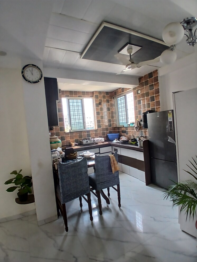 Kitchen, narendra nagar 3 Bedroom 1500 Sq.Ft. Apartment In Narendra Nagar Nagpur 8422278