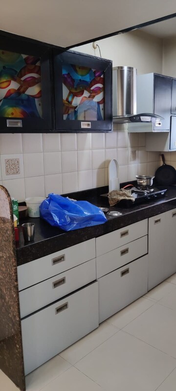 Kitchen in 3 BHK Apartment at Goel Ganga Carnation, Koregaon Park – for Rent