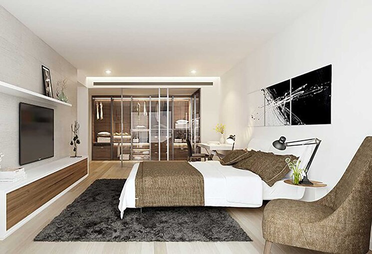 Living Room, brahma-f-residences 3 Bedroom 1685 Sq.Ft. Apartment In Kalyani Nagar Pune 8422294