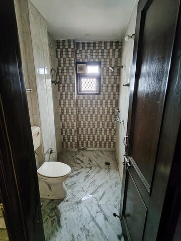 Bathroom in 2.5 BHK Apartment at Madhur Apartment, Paschim Vihar – for Rent