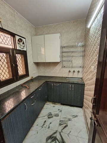 Kitchen in 2.5 BHK Apartment at Madhur Apartment, Paschim Vihar – for Rent