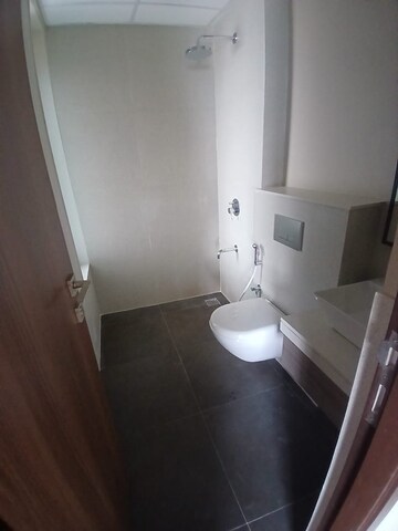 Bathroom in 3 BHK Apartment at Piramal Vaikunth, Balkum Pada – for Rent