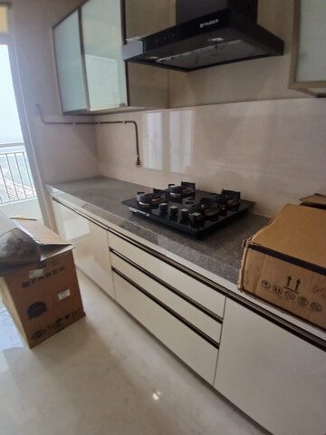 Kitchen in 3 BHK Apartment at Piramal Vaikunth, Balkum Pada – for Rent