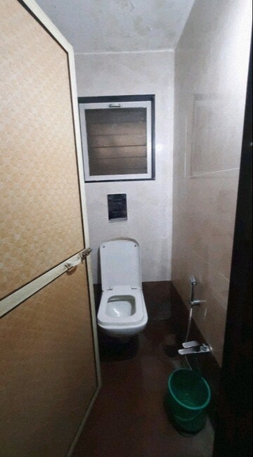 Bathroom in 2 BHK Apartment at Swastik Residency Phase II CHS Ltd, Ghodbunder Road – for Sale