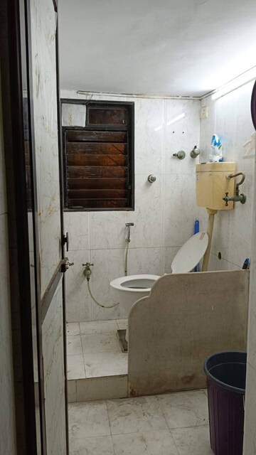 Bathroom in 1 RK Apartment at Adarsh CHS Oshiwara, Oshiwara – for Rent