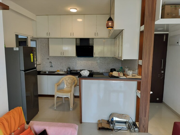 Kitchen, rohan-upavan 1 RK 700 Sq.Ft. Apartment In Hennur Bangalore 8422405