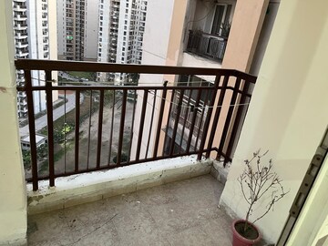 Balcony in 2.5 BHK Apartment at Jaypee Greens Kosmos, Sector 134 – for Rent