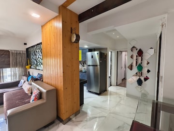 Living Room in 2 BHK Apartment at Triveni Vasant Vihar CHS, Vasant Vihar – for Rent