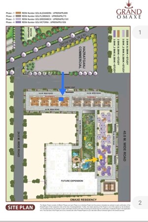Master Plan in 2.5 BHK Apartment at Omaxe Grand Omaxe, Gomti Nagar – for Sale