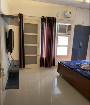Bedroom in 1 BHK Builder Floor at MS Enclave Zirakpur, Dhakoli Village – for Rent
