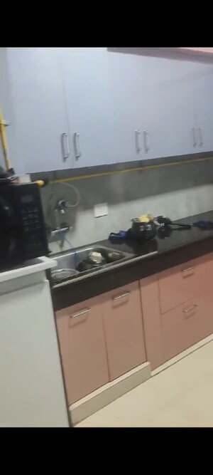 Kitchen in 3 BHK Apartment at SCC Sapphire, Raj Nagar Extension – for Sale