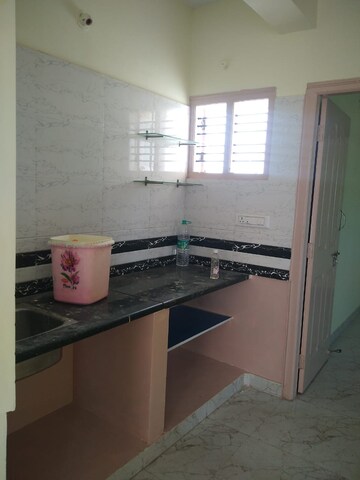 Kitchen in 1 BHK Builder Floor at Ramamurthy Nagar – for Rent